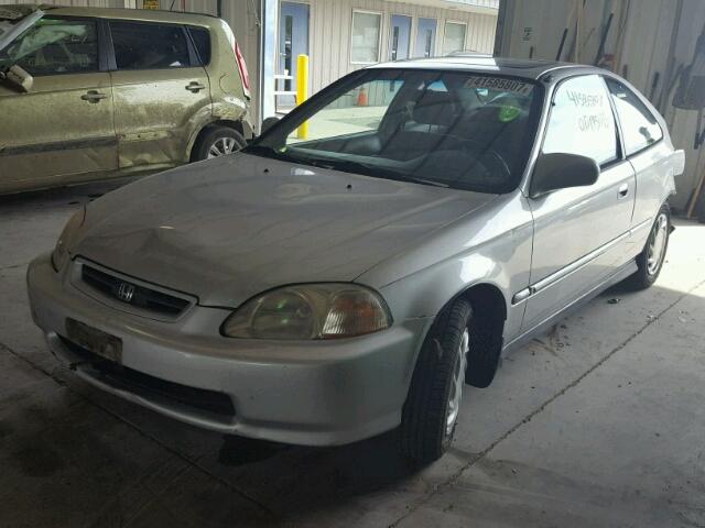 1HGEJ8140WL000768 - 1998 HONDA CIVIC EX 银色 照片 2