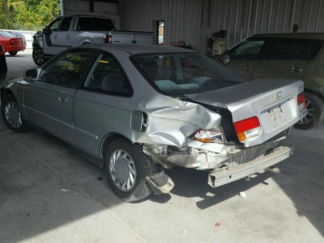1HGEJ8140WL000768 - 1998 HONDA CIVIC EX 银色 照片 3