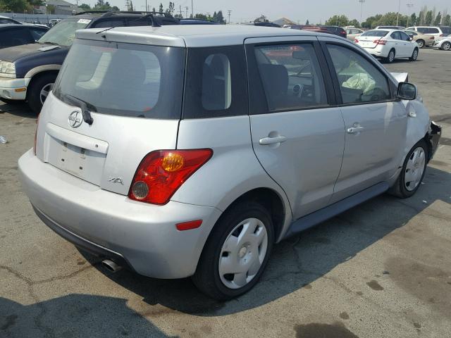 JTKKT624350078632 - 2005 TOYOTA SCION XA SILVER photo 4