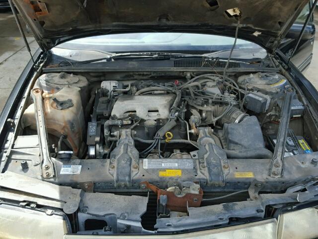 1G2WJ52M6SF316589 - 1995 PONTIAC GRAND PRIX BLACK photo 7