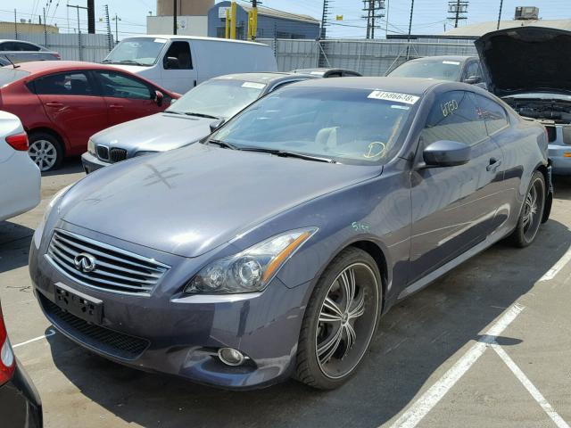 JN1CV6EK6DM900477 - 2013 INFINITI G37 JOURNE BLUE photo 2