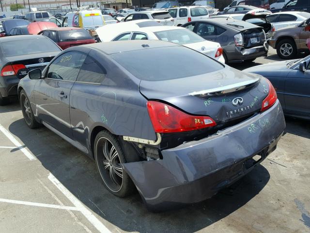 JN1CV6EK6DM900477 - 2013 INFINITI G37 JOURNE BLUE photo 3