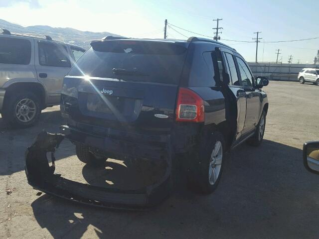 1C4NJCEAXCD627257 - 2012 JEEP COMPASS LA BLUE photo 4