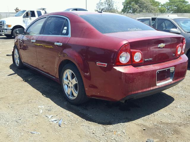1G1ZK57B58F265195 - 2008 CHEVROLET MALIBU LTZ 勃艮第红 照片 3