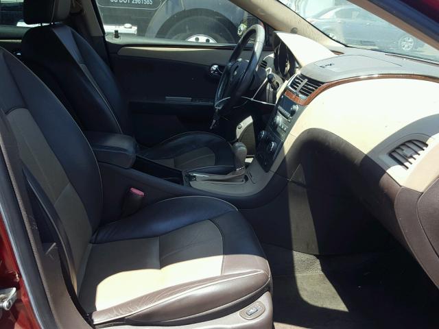 1G1ZK57B58F265195 - 2008 CHEVROLET MALIBU LTZ 勃艮第红 照片 5