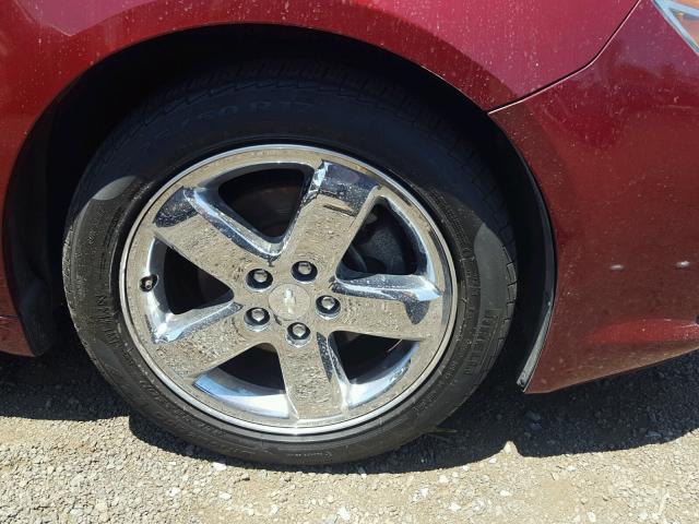 1G1ZK57B58F265195 - 2008 CHEVROLET MALIBU LTZ 勃艮第红 照片 9