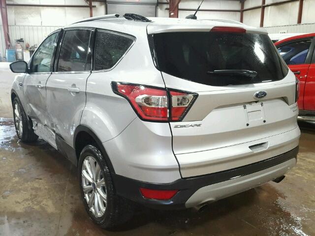 1FMCU0JD2HUC33753 - 2017 FORD ESCAPE TIT SILVER photo 3