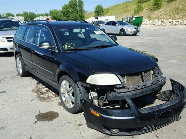 WVWYU63B75E107922 - 2005 VOLKSWAGEN PASSAT GLX BLACK photo 1