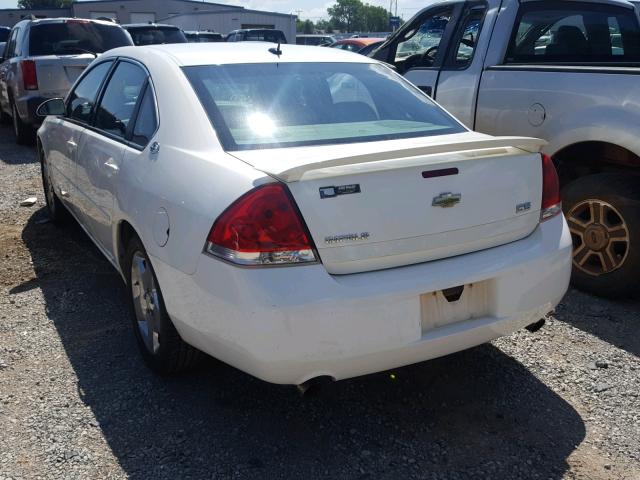 2G1WD58C369306336 - 2006 CHEVROLET IMPALA SUP 白色 照片 3