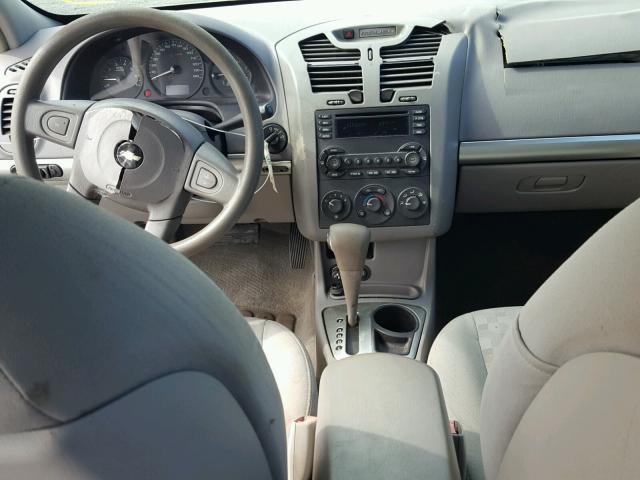 1G1ZT54885F248280 - 2005 CHEVROLET MALIBU LS ვერცხლისფერი ფოტო 9