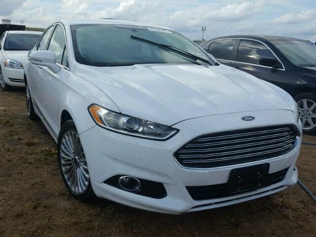 3FA6P0K92GR151441 - 2016 FORD FUSION TIT WHITE photo 1