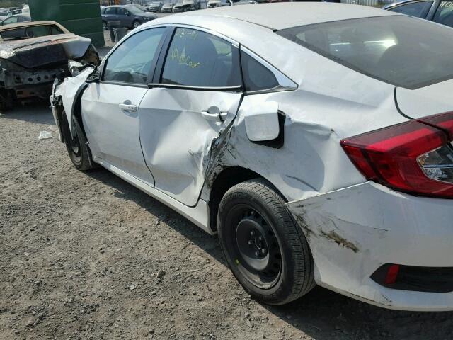 2HGFC2F8XHH009517 - 2017 HONDA CIVIC EX WHITE photo 9