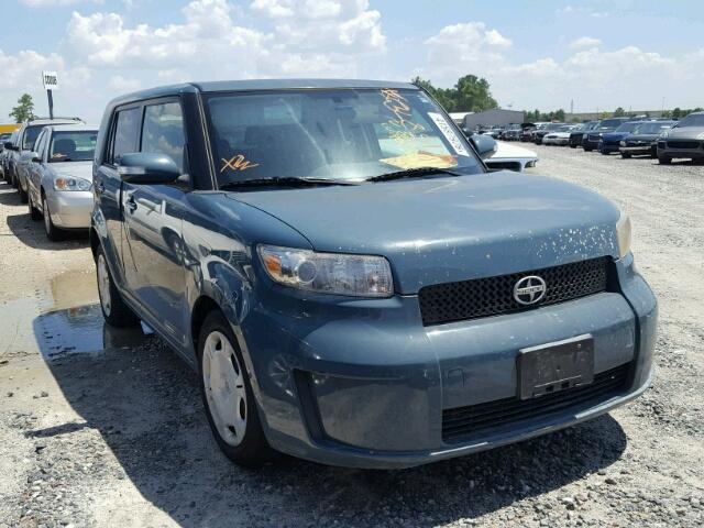 JTLKE50E281017959 - 2008 SCION XB TEAL photo 1