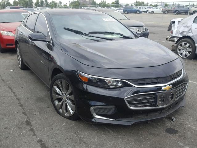 1G1ZH5SX7GF335361 - 2016 CHEVROLET MALIBU PRE BLACK photo 1