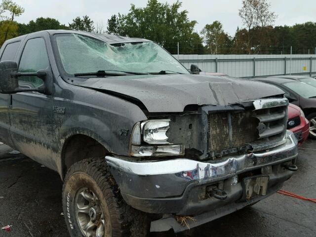 1FTSW31S03EB00339 - 2003 FORD F350 GRAY photo 10