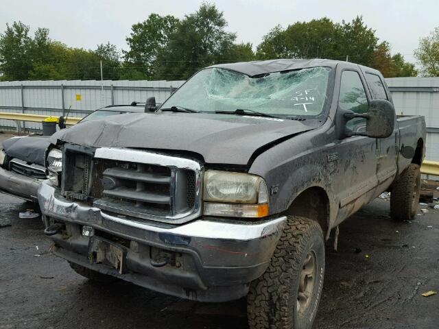 1FTSW31S03EB00339 - 2003 FORD F350 GRAY photo 2