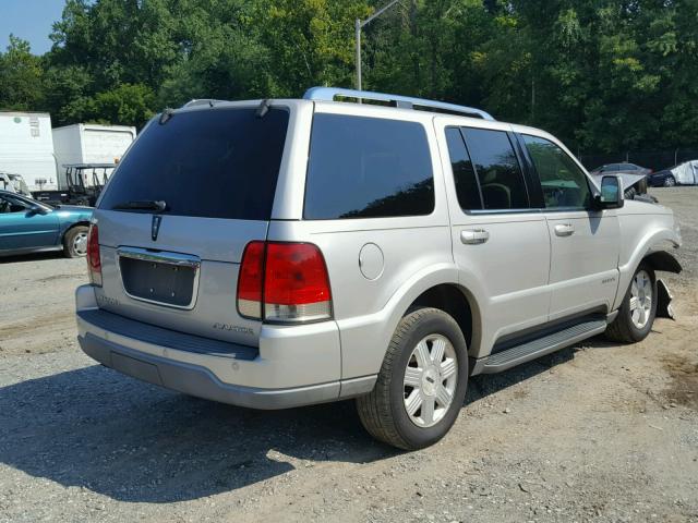5LMEU88H64ZJ00908 - 2004 LINCOLN AVIATOR 灰色 照片 4
