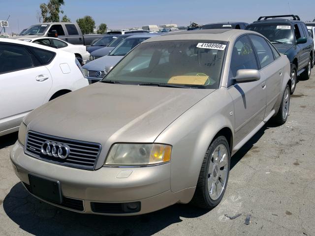 WAUZL64B3YN121002 - 2000 AUDI A6 4.2 QUA CREAM photo 2