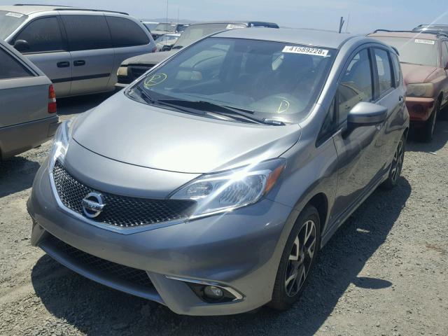 3N1CE2CP9FL419417 - 2015 NISSAN VERSA NOTE GRAY photo 2