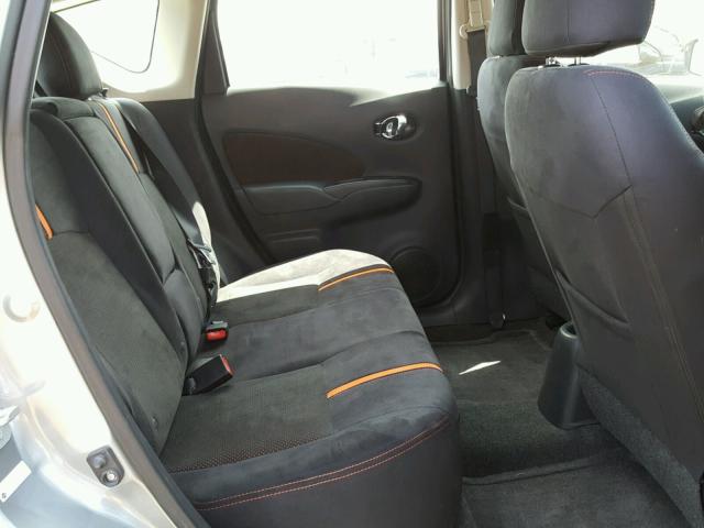 3N1CE2CP9FL419417 - 2015 NISSAN VERSA NOTE GRAY photo 6