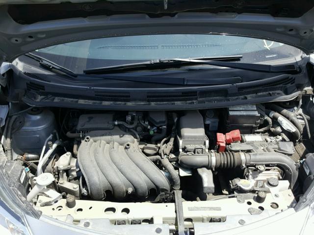 3N1CE2CP9FL419417 - 2015 NISSAN VERSA NOTE GRAY photo 7
