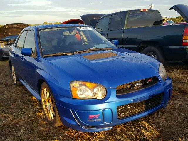 JF1GD70634L522566 - 2004 SUBARU IMPREZA WR BLUE photo 1