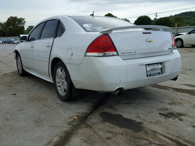 2G1WG5E39C1143648 - 2012 CHEVROLET IMPALA LT WHITE photo 3