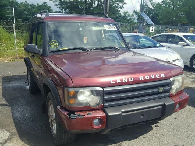 SALTY16433A785479 - 2003 LAND ROVER DISCOVERY BURGUNDY photo 1