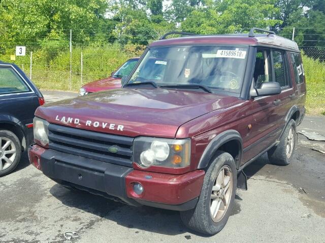 SALTY16433A785479 - 2003 LAND ROVER DISCOVERY BURGUNDY photo 2