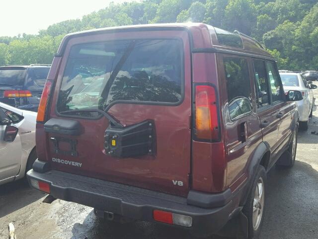SALTY16433A785479 - 2003 LAND ROVER DISCOVERY BURGUNDY photo 4