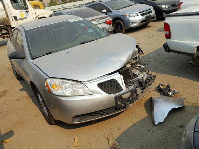 1G2ZG528654177059 - 2005 PONTIAC G6 SILVER photo 1