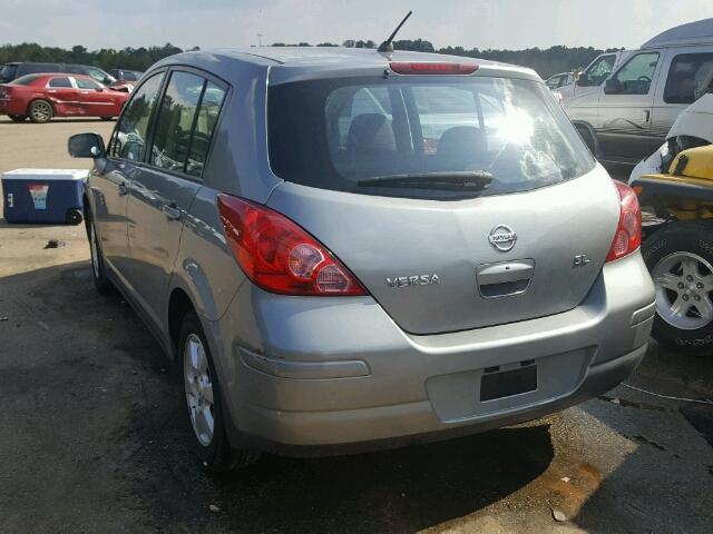 3N1BC13E39L387028 - 2009 NISSAN VERSA S SILVER photo 3