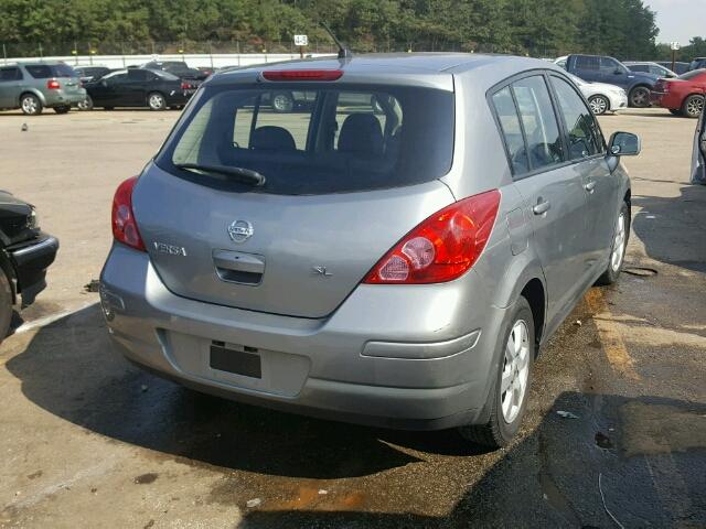 3N1BC13E39L387028 - 2009 NISSAN VERSA S SILVER photo 4