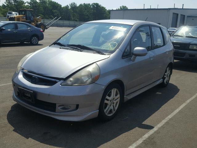JHMGD38627S044379 - 2007 HONDA FIT S 银色 照片 2