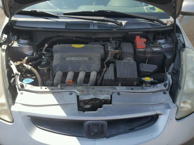 JHMGD38627S044379 - 2007 HONDA FIT S 银色 照片 7