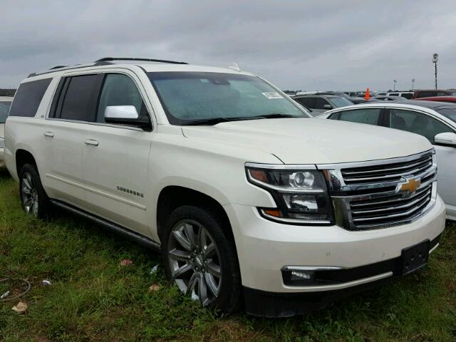 1GNSKKKC7FR598122 - 2015 CHEVROLET SUBURBAN K WHITE photo 1