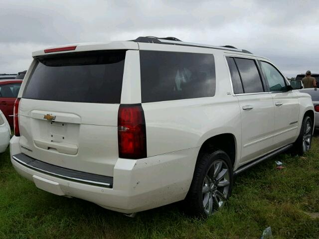 1GNSKKKC7FR598122 - 2015 CHEVROLET SUBURBAN K WHITE photo 4