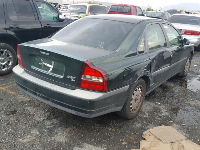 YV1TS94D0Y1145693 - 2000 VOLVO S80 GREEN photo 4