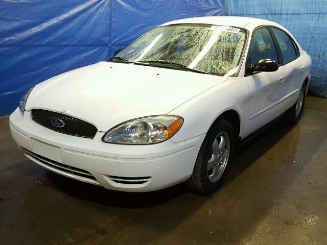 1FAFP53285A158674 - 2005 FORD TAURUS SE WHITE photo 2