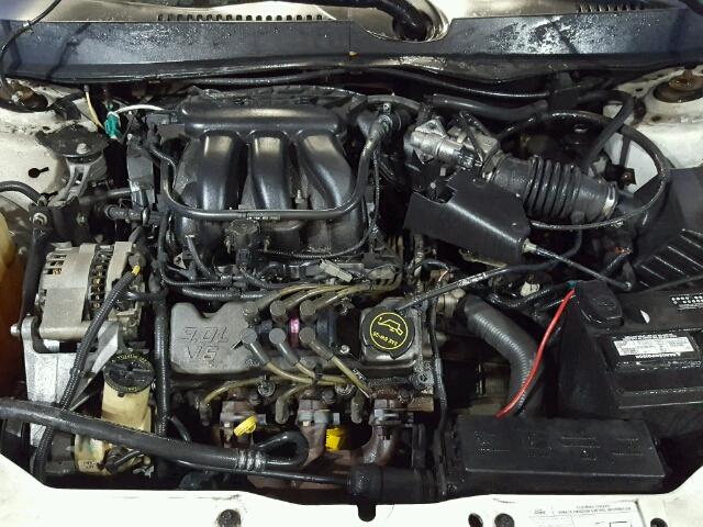 1FAFP53285A158674 - 2005 FORD TAURUS SE WHITE photo 7