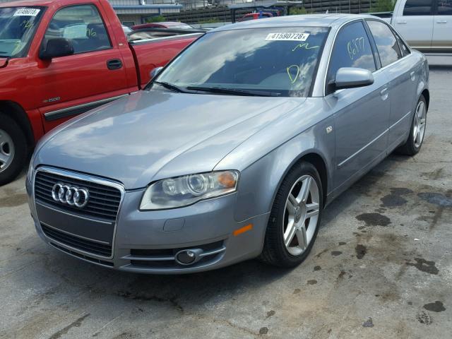 WAUAF68E75A418575 - 2005 AUDI A4 2.0T SILVER photo 2