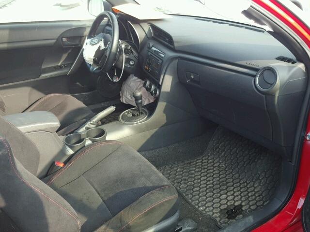 JTKJF5C79D3051387 - 2013 TOYOTA SCION TC 红色 照片 5
