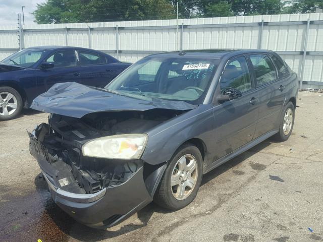 1G1ZU64884F158855 - 2004 CHEVROLET MALIBU MAX 灰色 照片 2