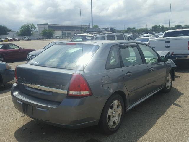 1G1ZU64884F158855 - 2004 CHEVROLET MALIBU MAX 灰色 照片 4