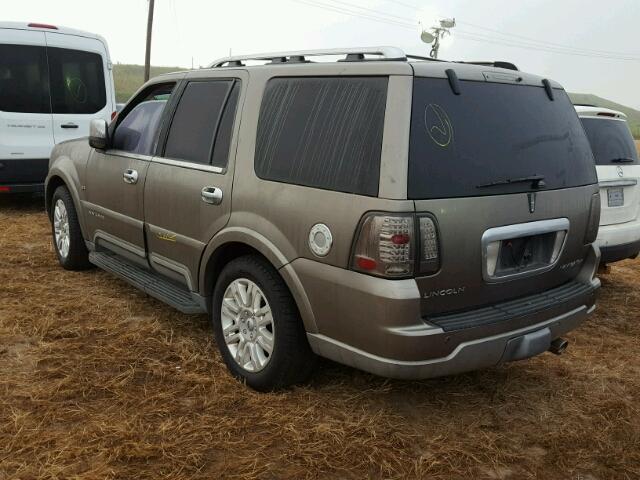 5LMFU27R34LJ10357 - 2004 LINCOLN NAVIGATOR TAN photo 3