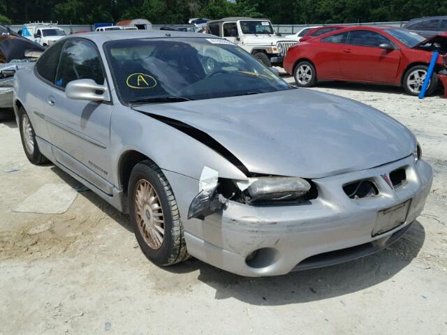 1G2WP12K2YF315180 - 2000 PONTIAC GRAND PRIX GRAY photo 1