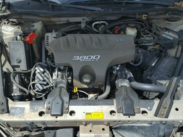 1G2WP12K2YF315180 - 2000 PONTIAC GRAND PRIX GRAY photo 7