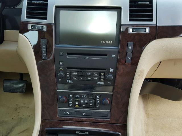 1GYFK668X7R268512 - 2007 CADILLAC ESCALADE E TAN photo 9