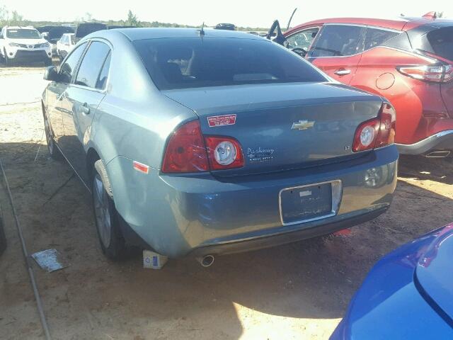 1G1ZH57B894108580 - 2009 CHEVROLET MALIBU 1LT 蓝色 照片 3
