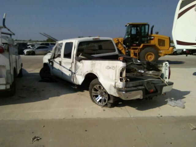 1FTSW21R09EB17044 - 2009 FORD F250 SUPER WHITE photo 3